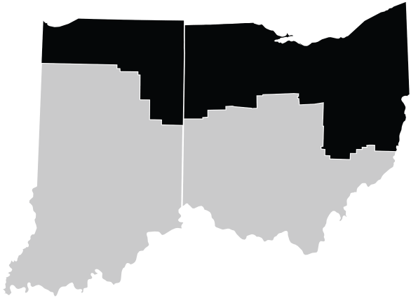 IN-OH-NORTH Northern Indiana & Ohio