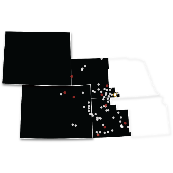 Northern High Plains map