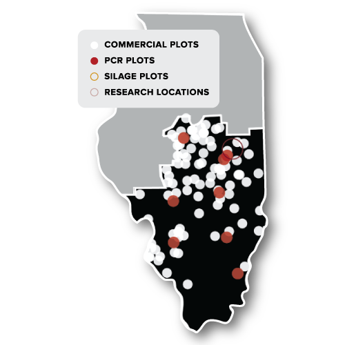 Southern Illinois plot map