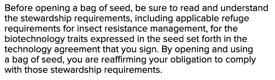 stewardship requirements